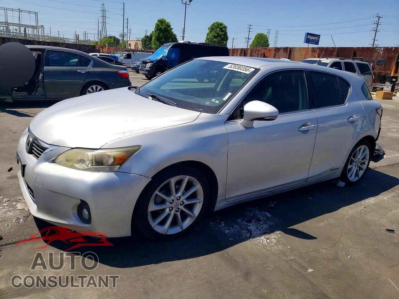 LEXUS CT 200 2012 - JTHKD5BH8C2120052