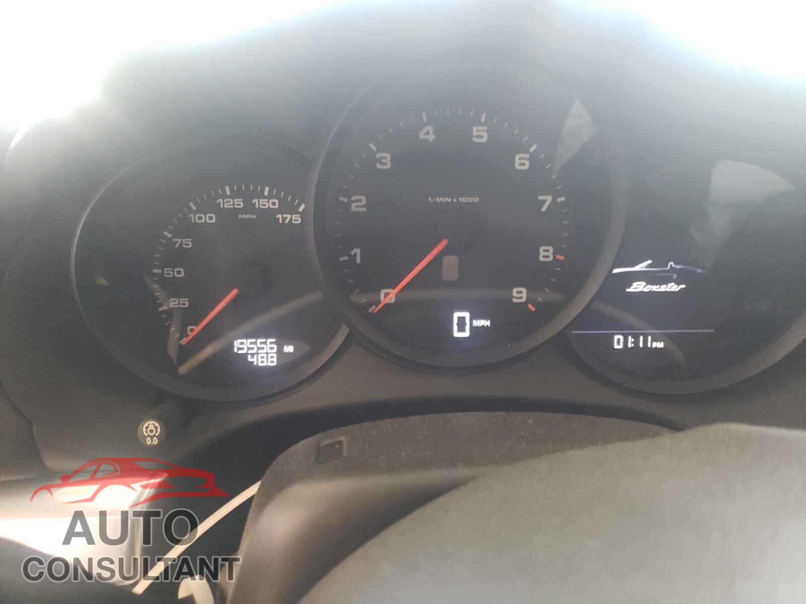 PORSCHE BOXSTER 2016 - WP0CA2A85GS120675