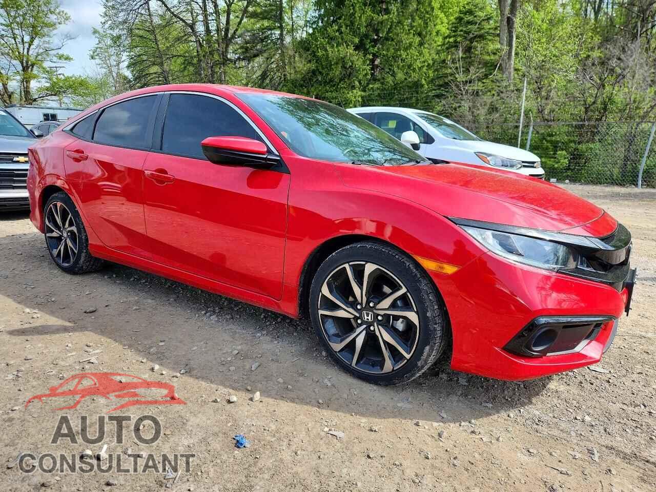 HONDA CIVIC 2019 - 2HGFC2F83KH531199