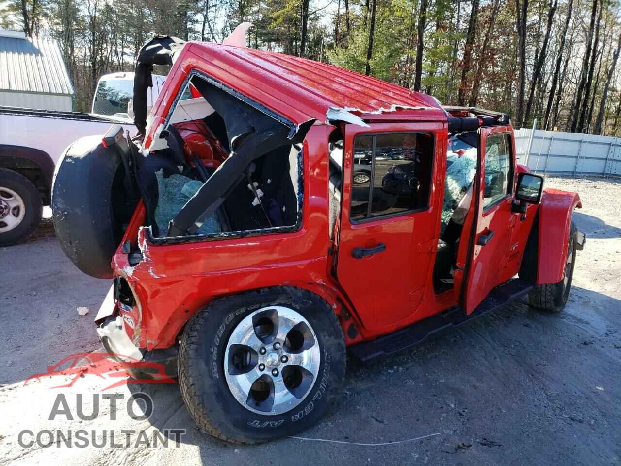 JEEP WRANGLER 2017 - 1C4BJWEG3HL534523