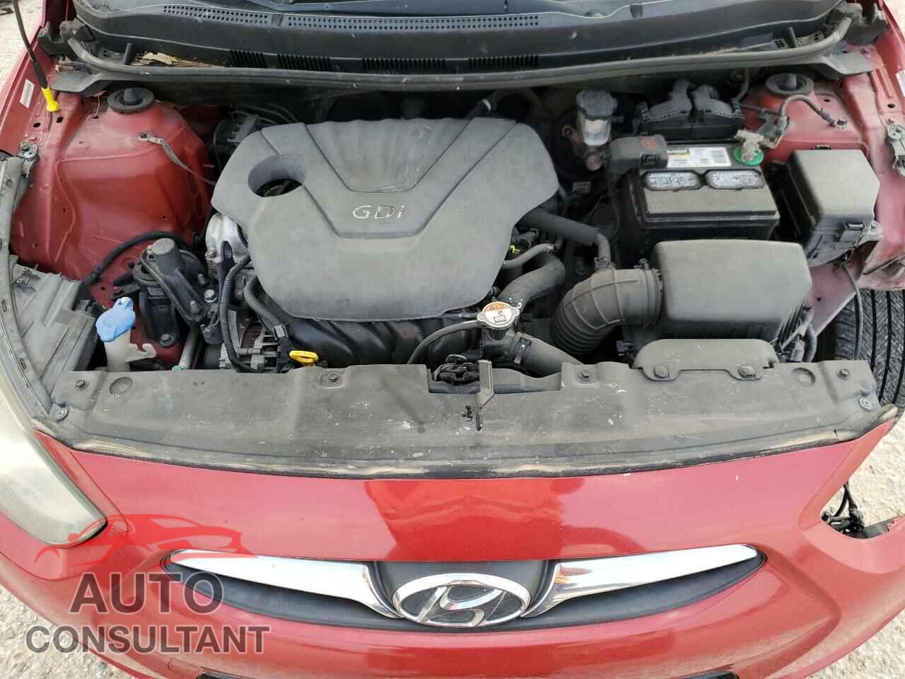HYUNDAI ACCENT 2013 - KMHCT4AE4DU318428