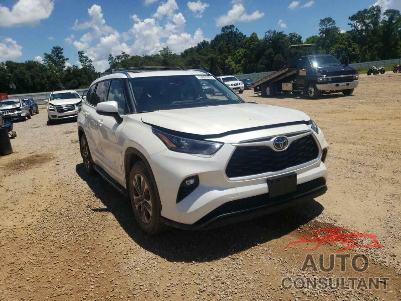 TOYOTA HIGHLANDER 2021 - 5TDGZRAH6MS523930