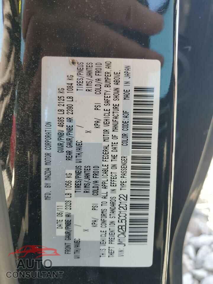MAZDA 5 2012 - JM1CW2BL5C0120122