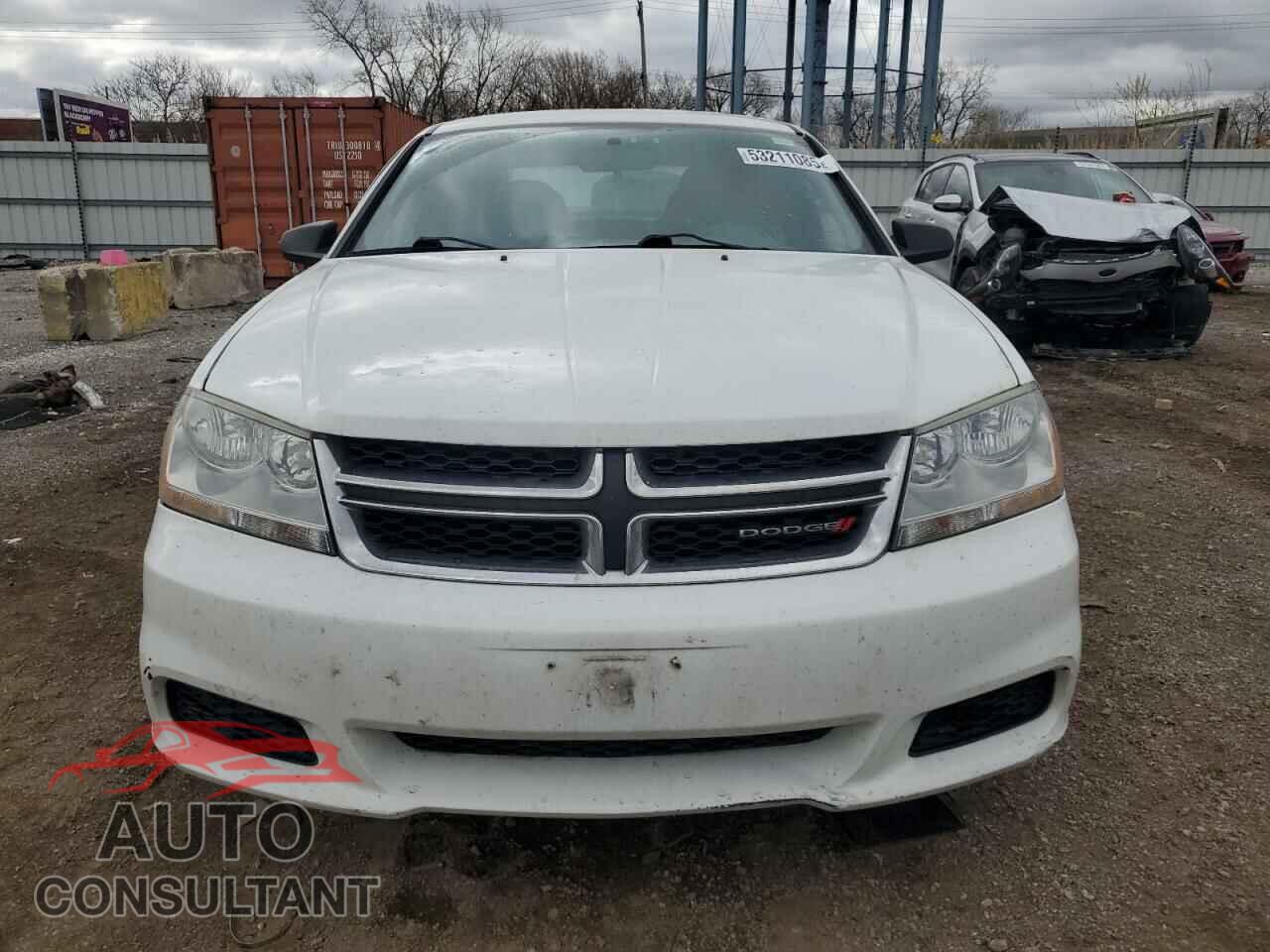 DODGE AVENGER 2012 - 1C3CDZAB4CN270446