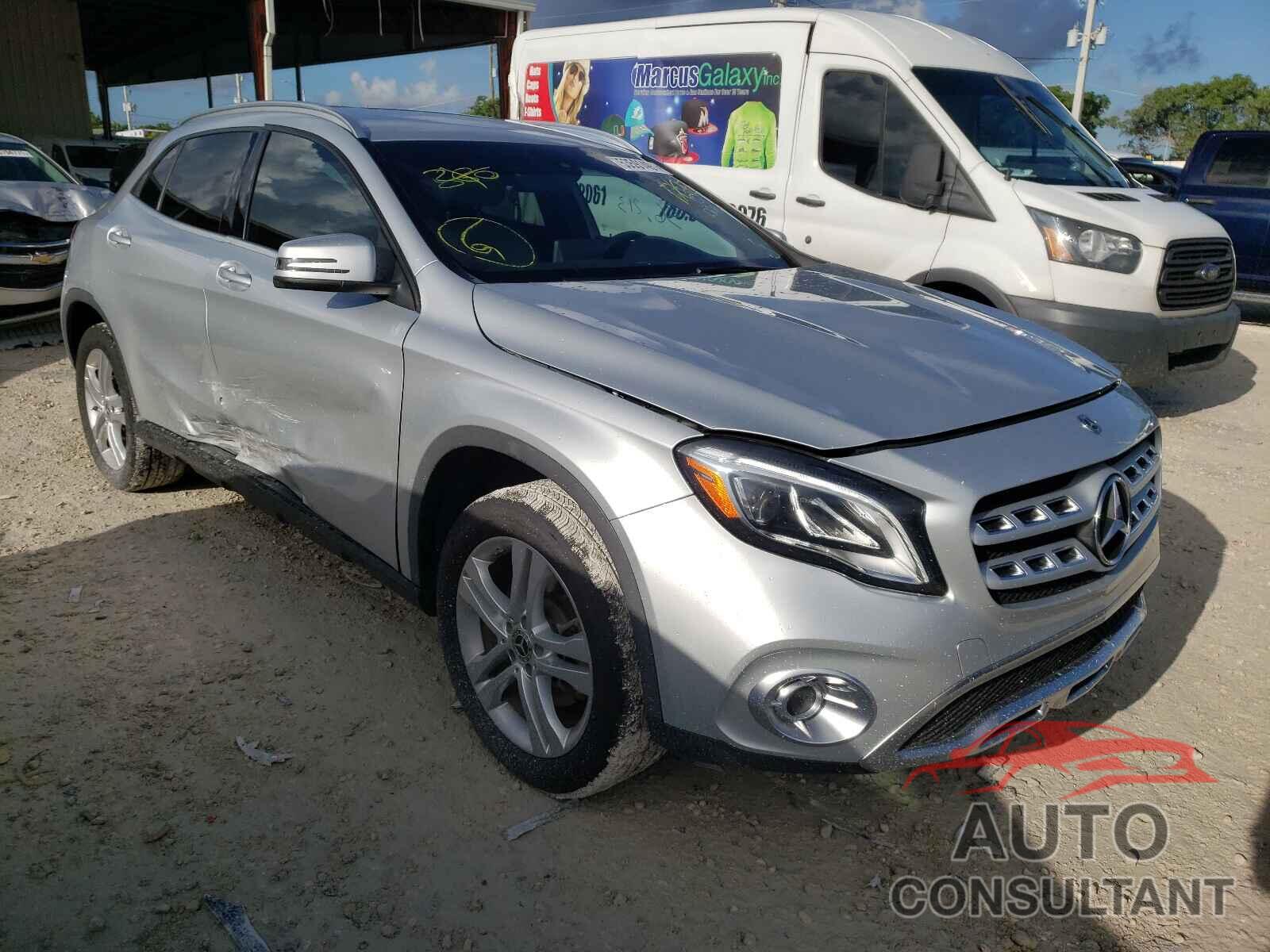 MERCEDES-BENZ GLA-CLASS 2019 - WDCTG4EB9KU002975