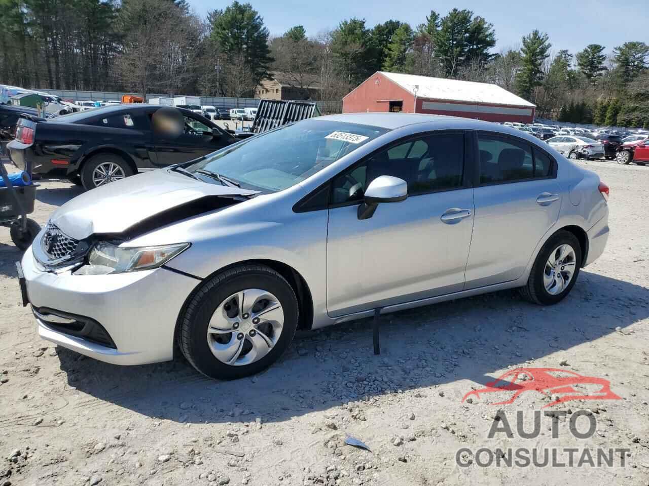 HONDA CIVIC 2013 - 19XFB2F55DE254660
