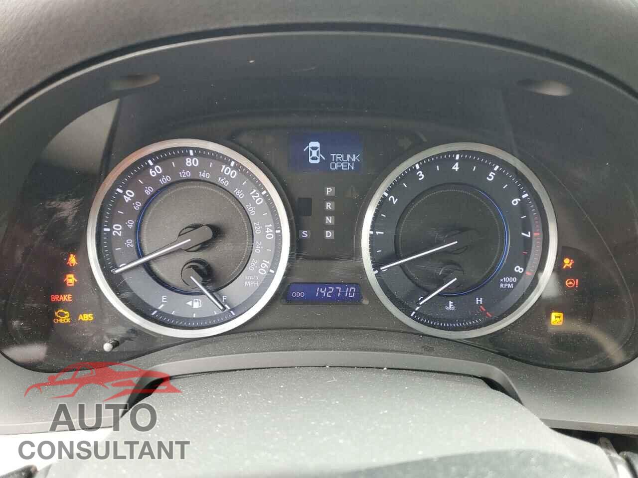 LEXUS IS 2012 - JTHBF5C23C5179013