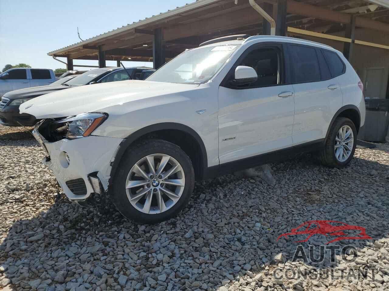 BMW X3 2016 - 5UXWX9C54G0D89951