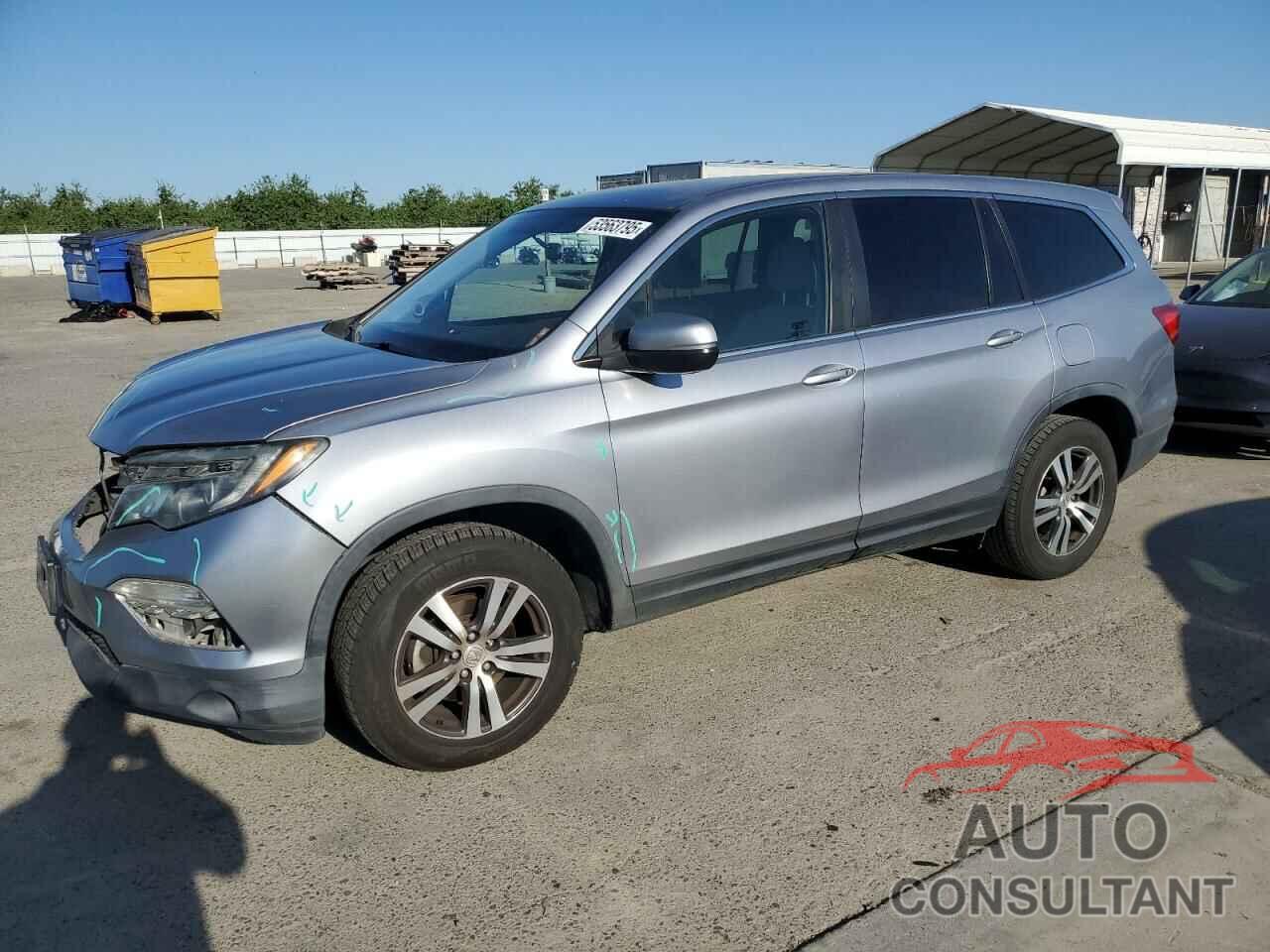 HONDA PILOT 2017 - 5FNYF5H34HB002733