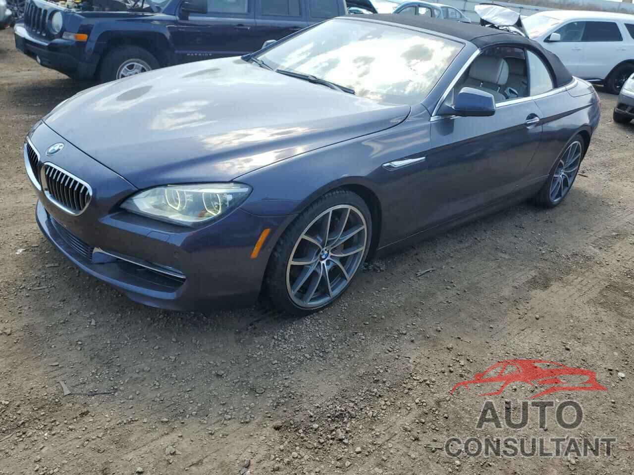 BMW 6 SERIES 2012 - WBALZ3C57CDL71551