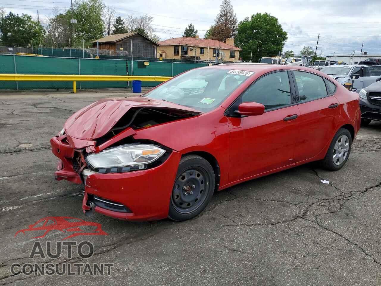 DODGE DART 2013 - 1C3CDFAA6DD244881