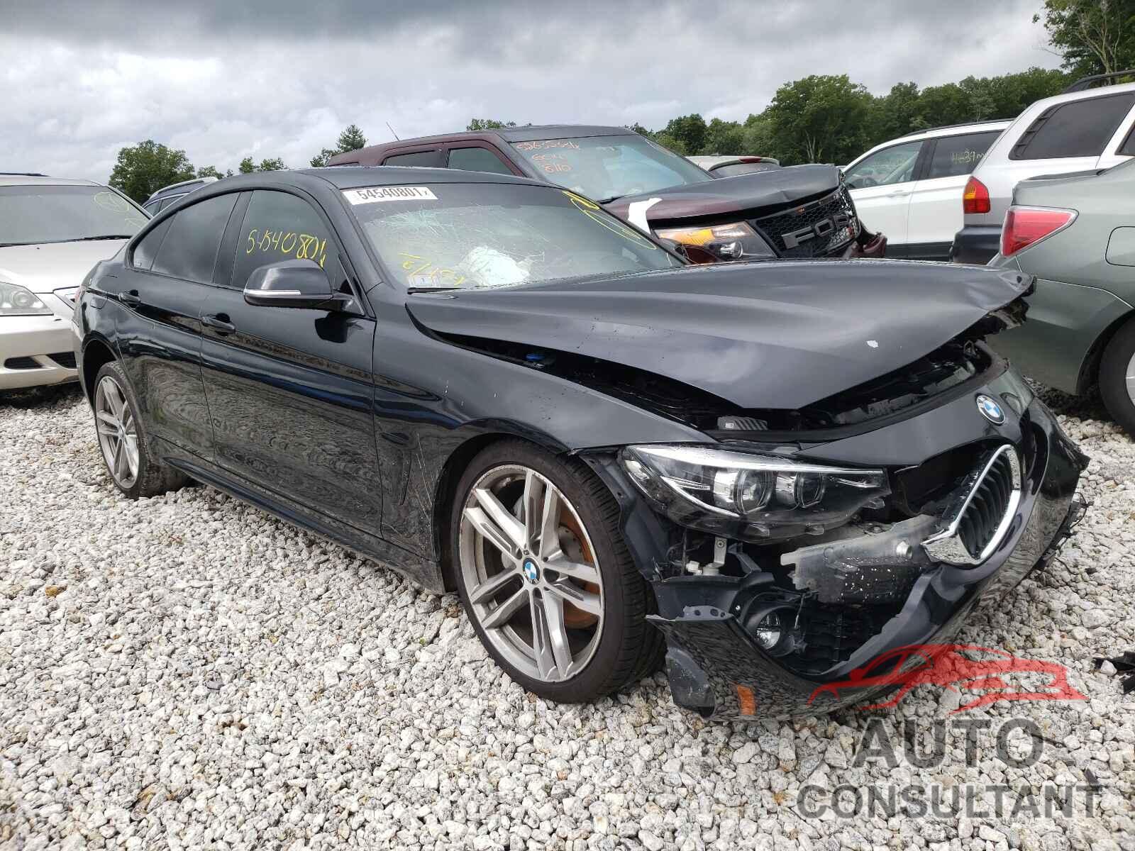 BMW 4 SERIES 2019 - WBA4J3C58KBL06830