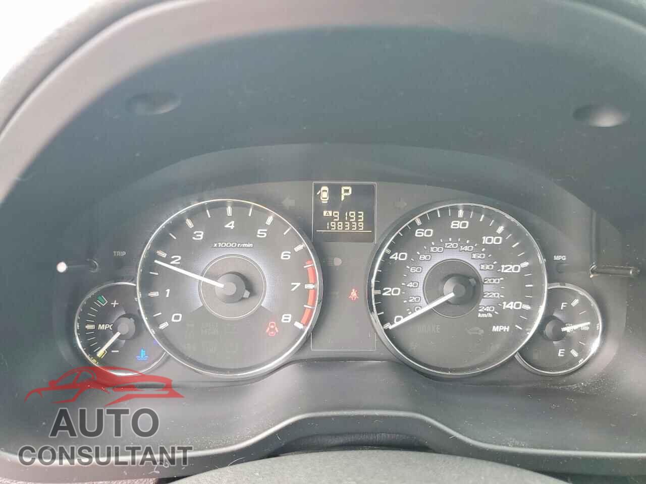 SUBARU OUTBACK 2010 - 4S4BRBKC8A3354636