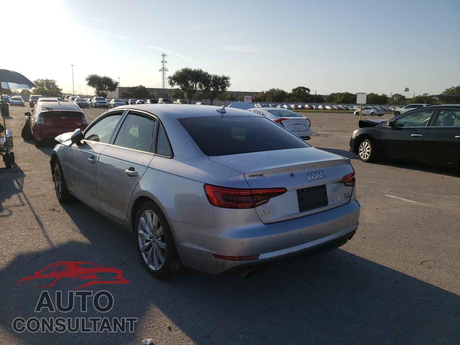 AUDI A4 2017 - WAUANAF46HN001459