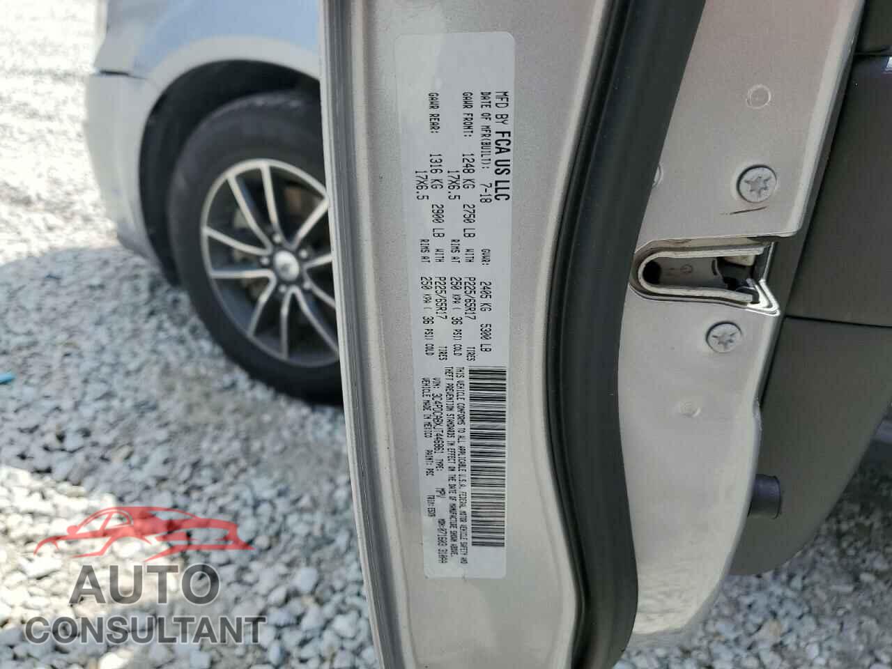 DODGE JOURNEY 2018 - 3C4PDCABXJT446861