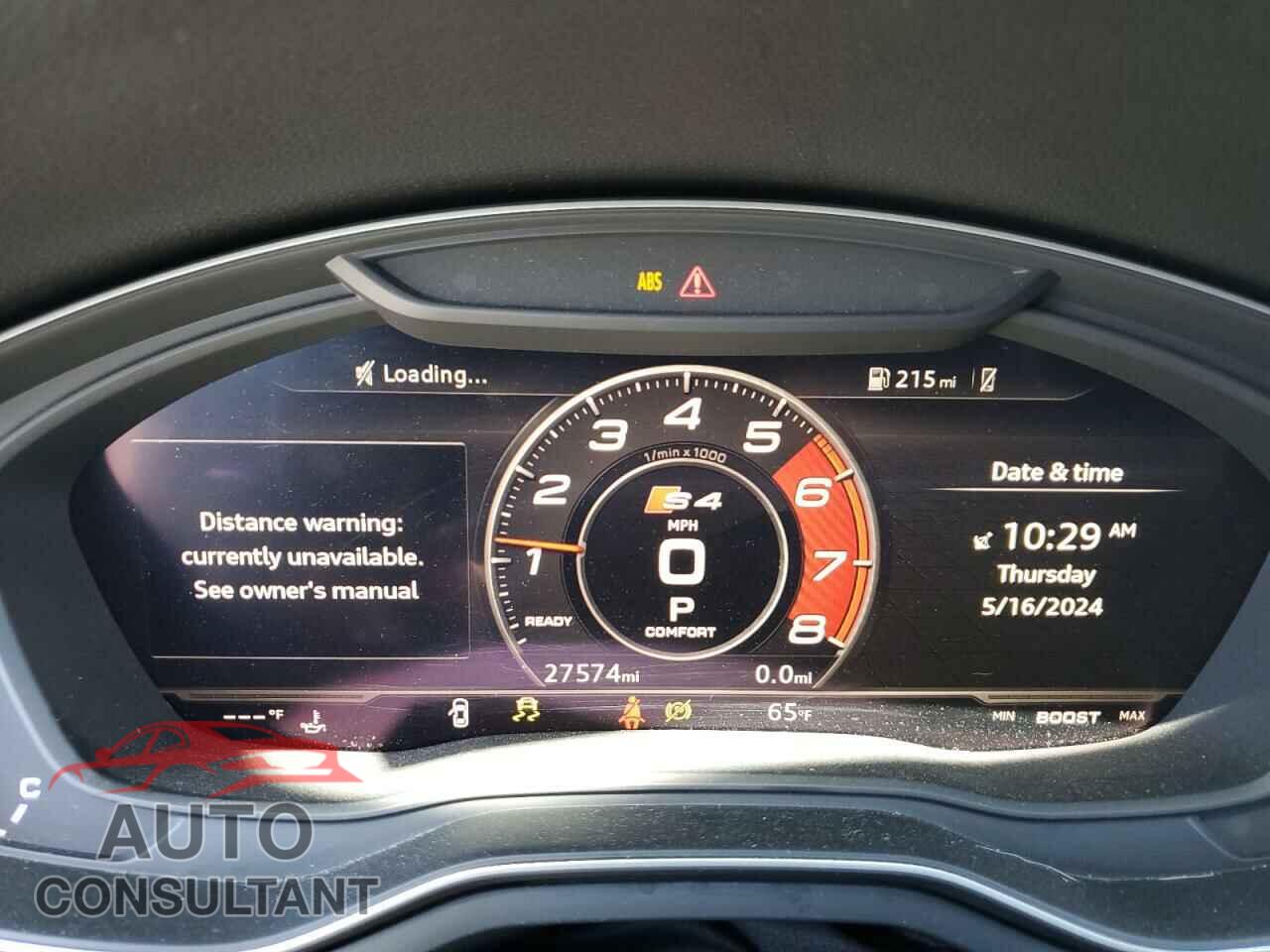 AUDI S4/RS4 2018 - WAUC4AF47JA234887