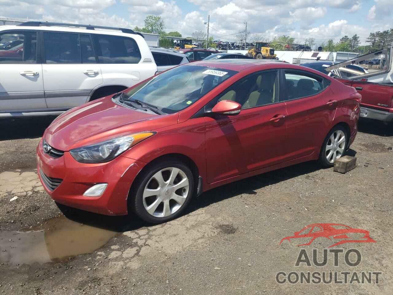 HYUNDAI ELANTRA 2012 - KMHDH4AE1CU498701