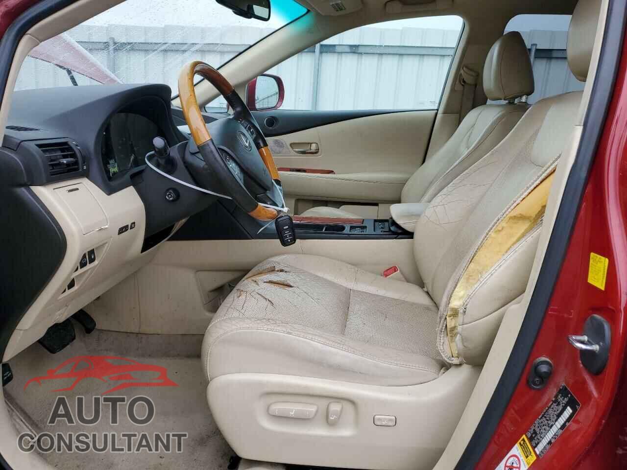 LEXUS RX350 2011 - 2T2BK1BA5BC087767