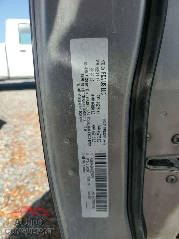 DODGE CHARGER 2016 - 2C3CDXHG0GH139521