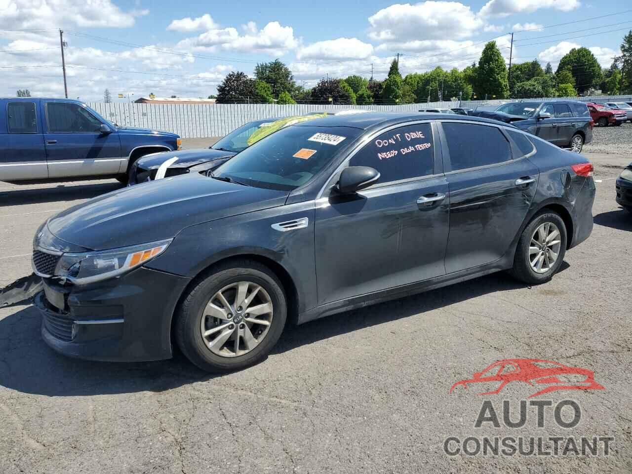 KIA OPTIMA 2016 - KNAGT4L31G5112576