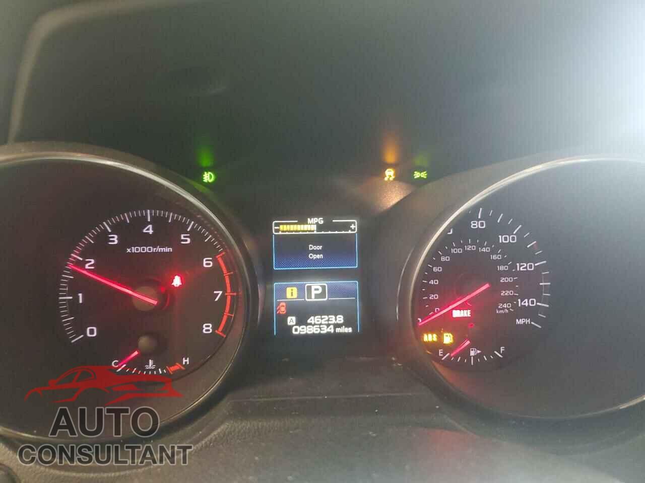 SUBARU OUTBACK 2016 - 4S4BSAAC6G3209975