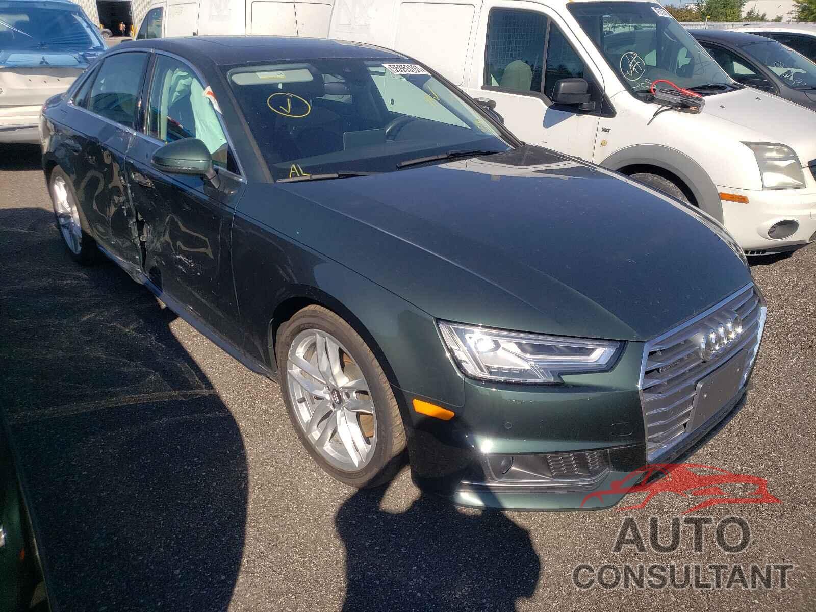 AUDI A4 2018 - WAUCNAF43JA136419