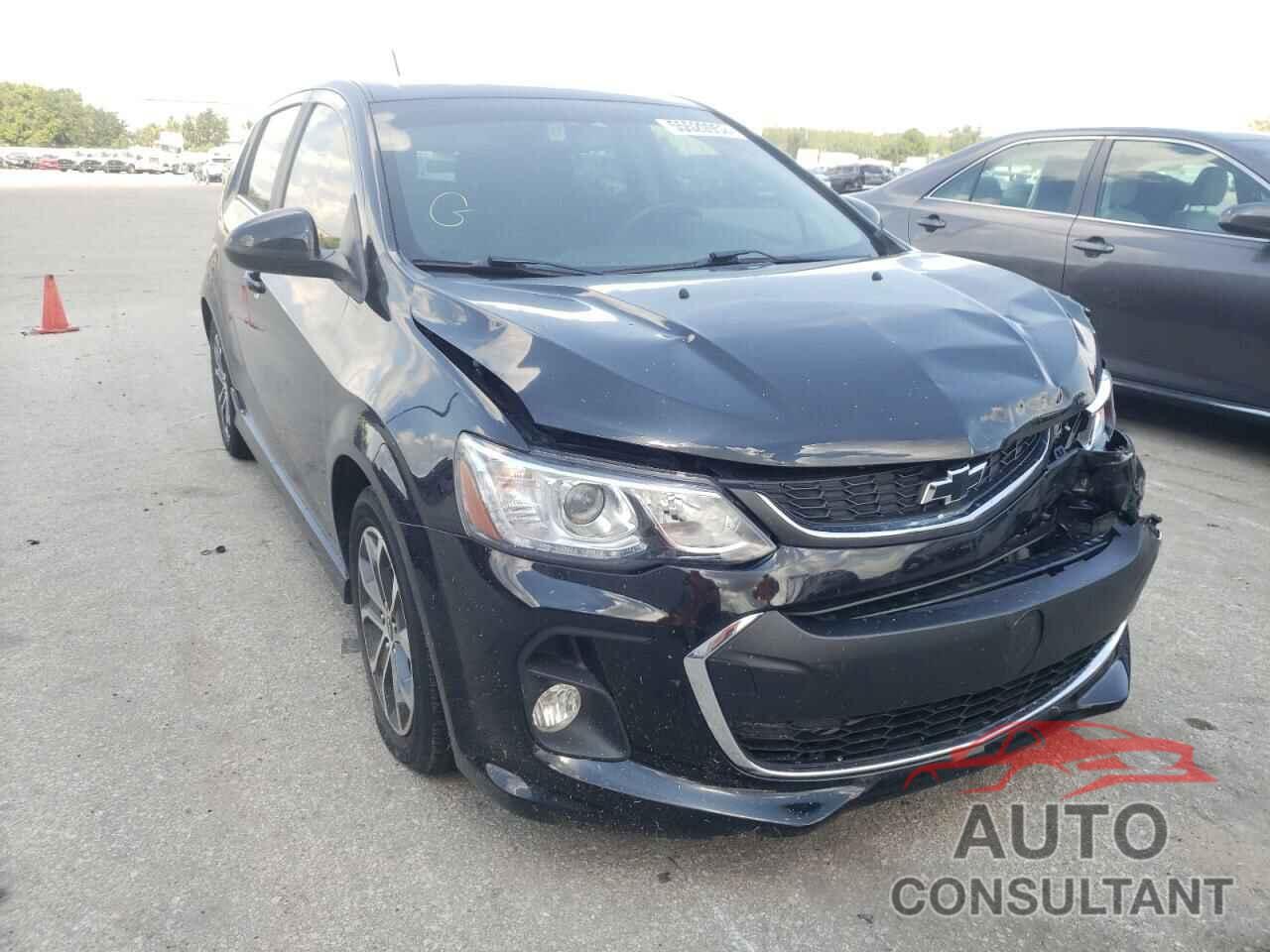 CHEVROLET SONIC 2020 - 1G1JD6SB3L4124554