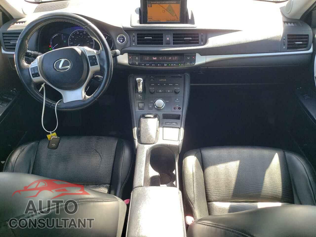 LEXUS CT 200 2012 - JTHKD5BH6C2096446