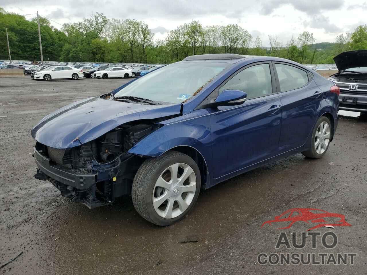 HYUNDAI ELANTRA 2013 - KMHDH4AE6DU697924