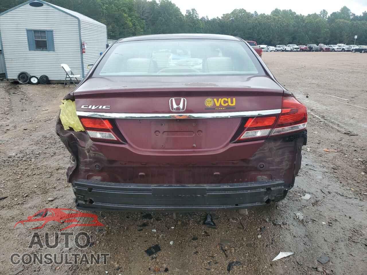 HONDA CIVIC 2013 - 2HGFB2F84DH507273