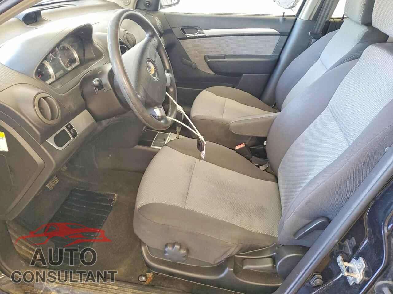 CHEVROLET AVEO 2010 - KL1TD6DE9AB110620