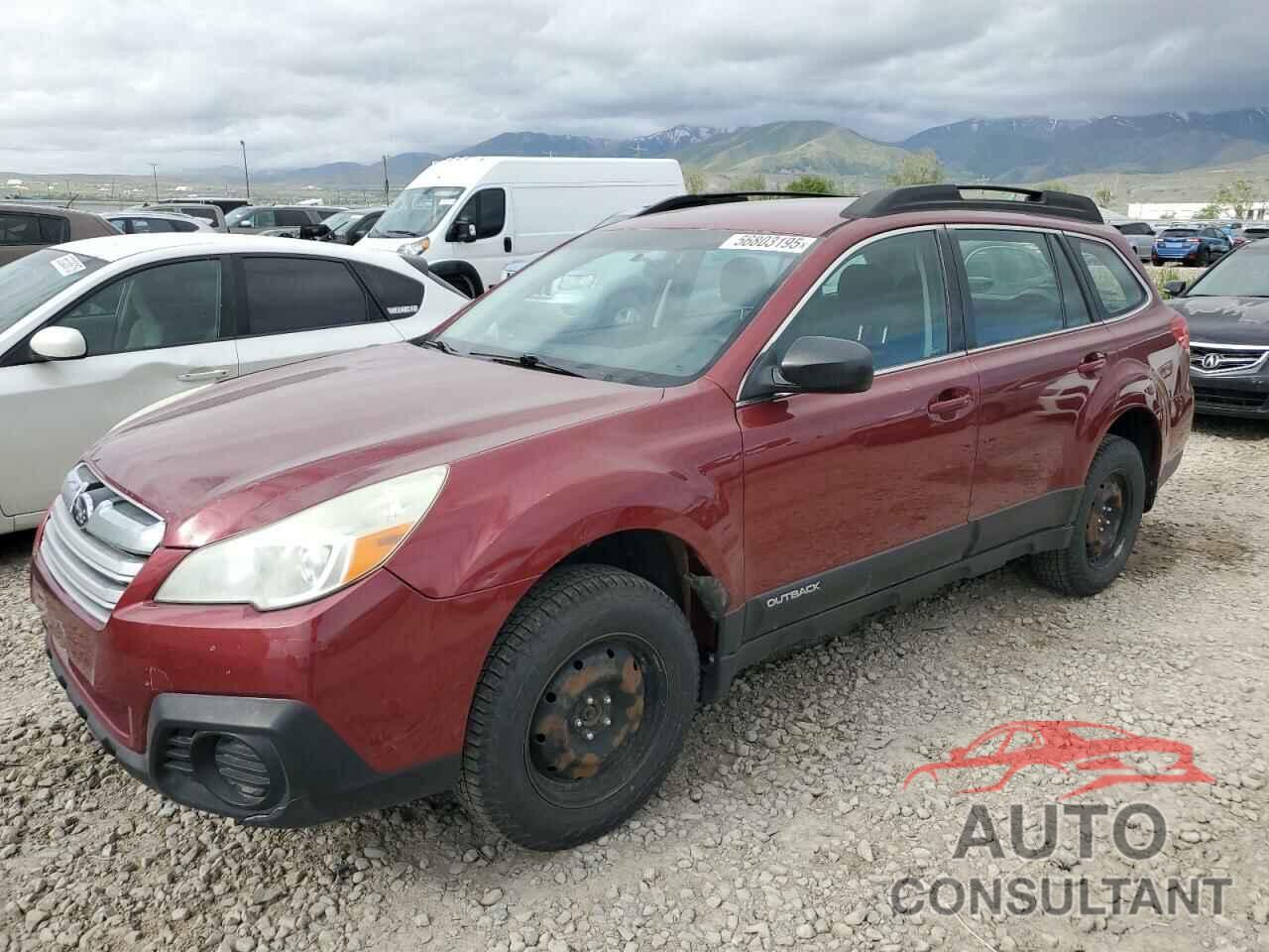 SUBARU OUTBACK 2013 - 4S4BRBAC3D1302526