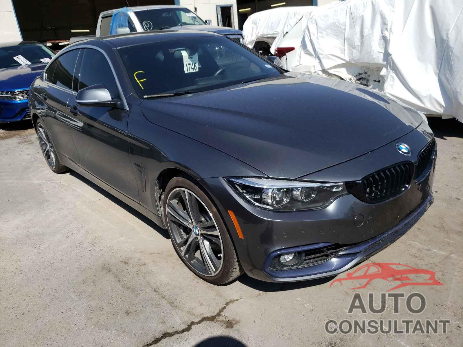 BMW 4 SERIES 2019 - WBA4J5C51KBM66320