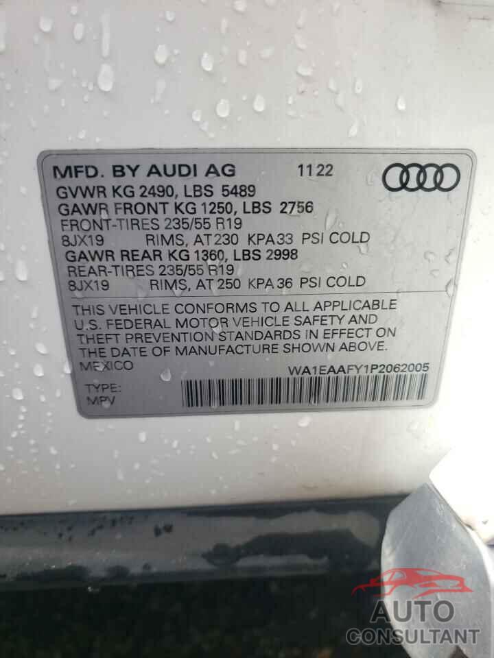 AUDI Q5 2023 - WA1EAAFY1P2062005