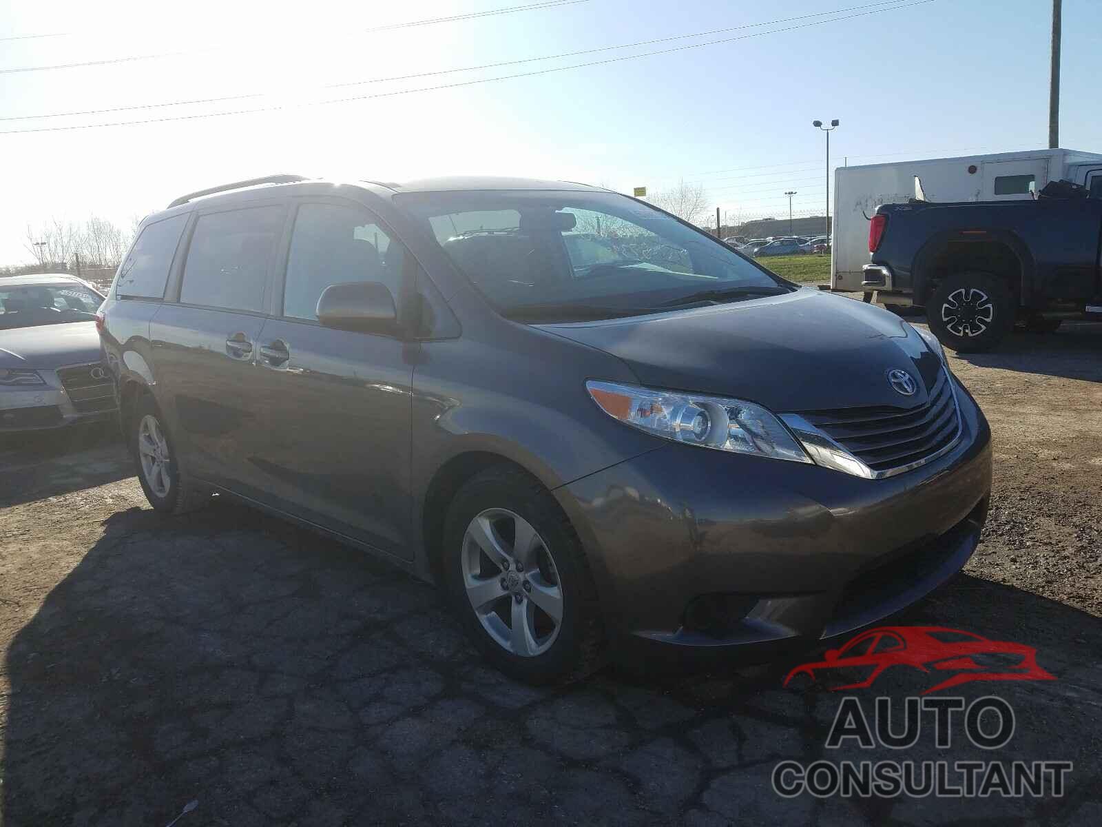 TOYOTA SIENNA 2017 - 5TDKZ3DC7HS799322