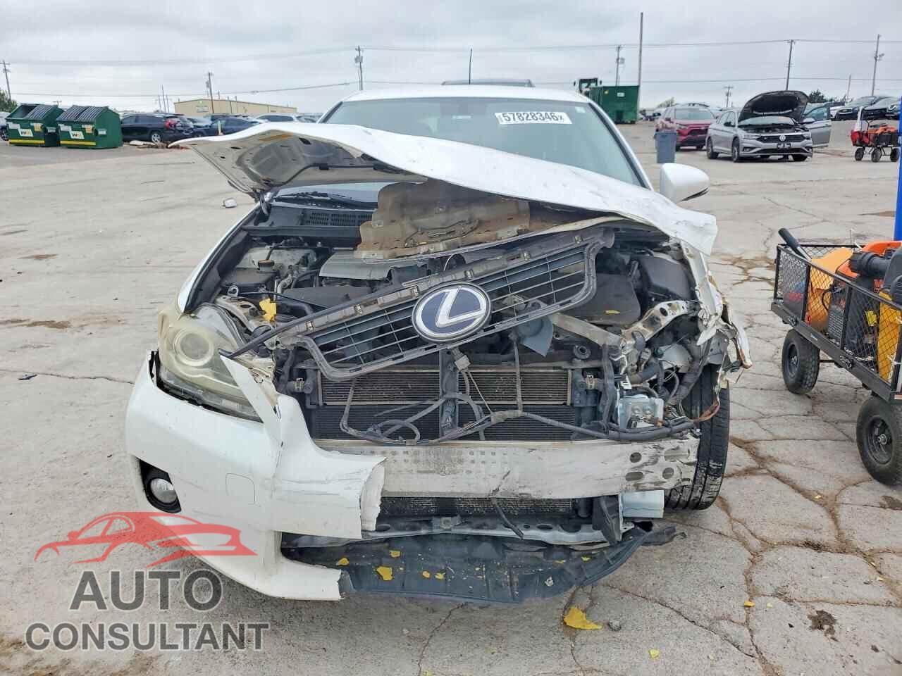 LEXUS CT 200 2012 - JTHKD5BH6C2118087