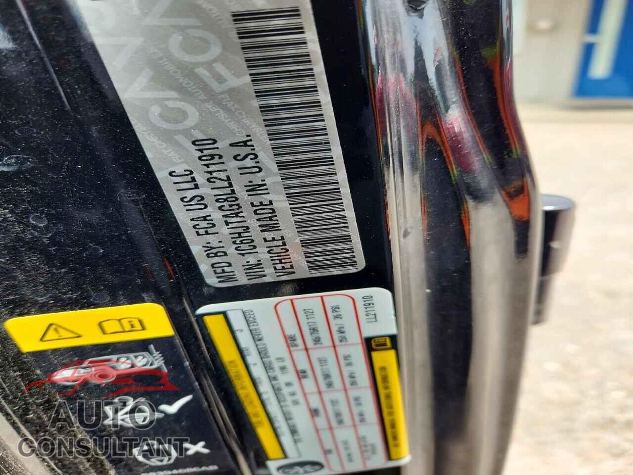 JEEP GLADIATOR 2020 - 1C6HJTAG8LL211910