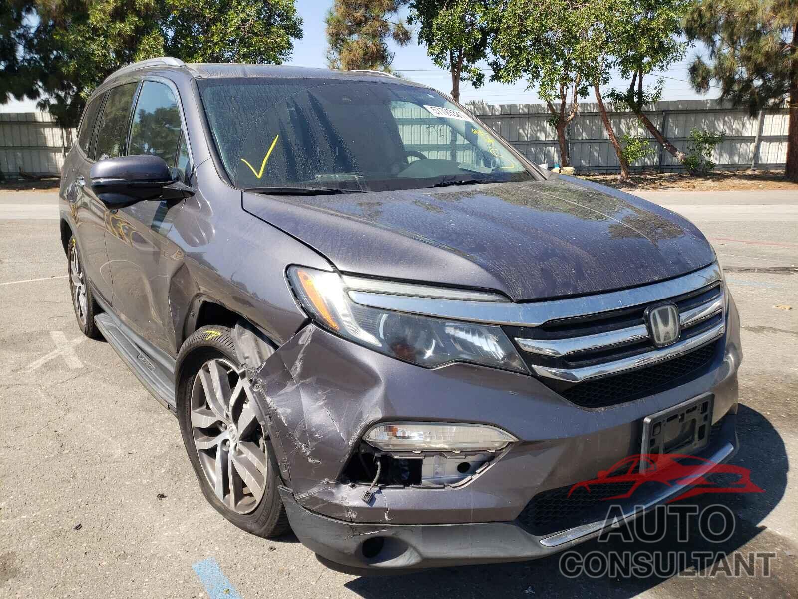 HONDA PILOT 2016 - 5FNYF5H99GB025315