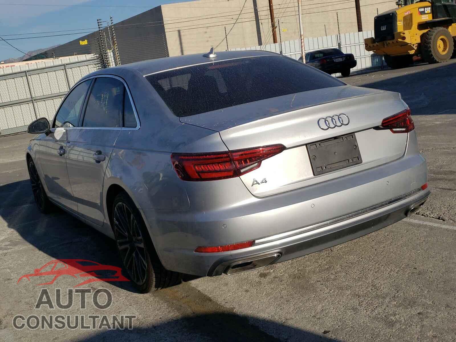 AUDI A4 2019 - WAUHMAF42KN012838