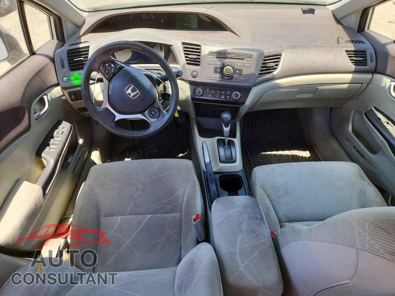 HONDA CIVIC 2012 - 19XFB2F54CE337480