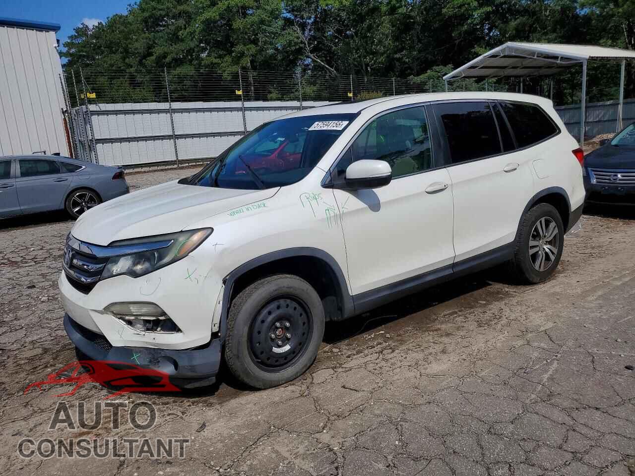 HONDA PILOT 2017 - 5FNYF5H52HB009665
