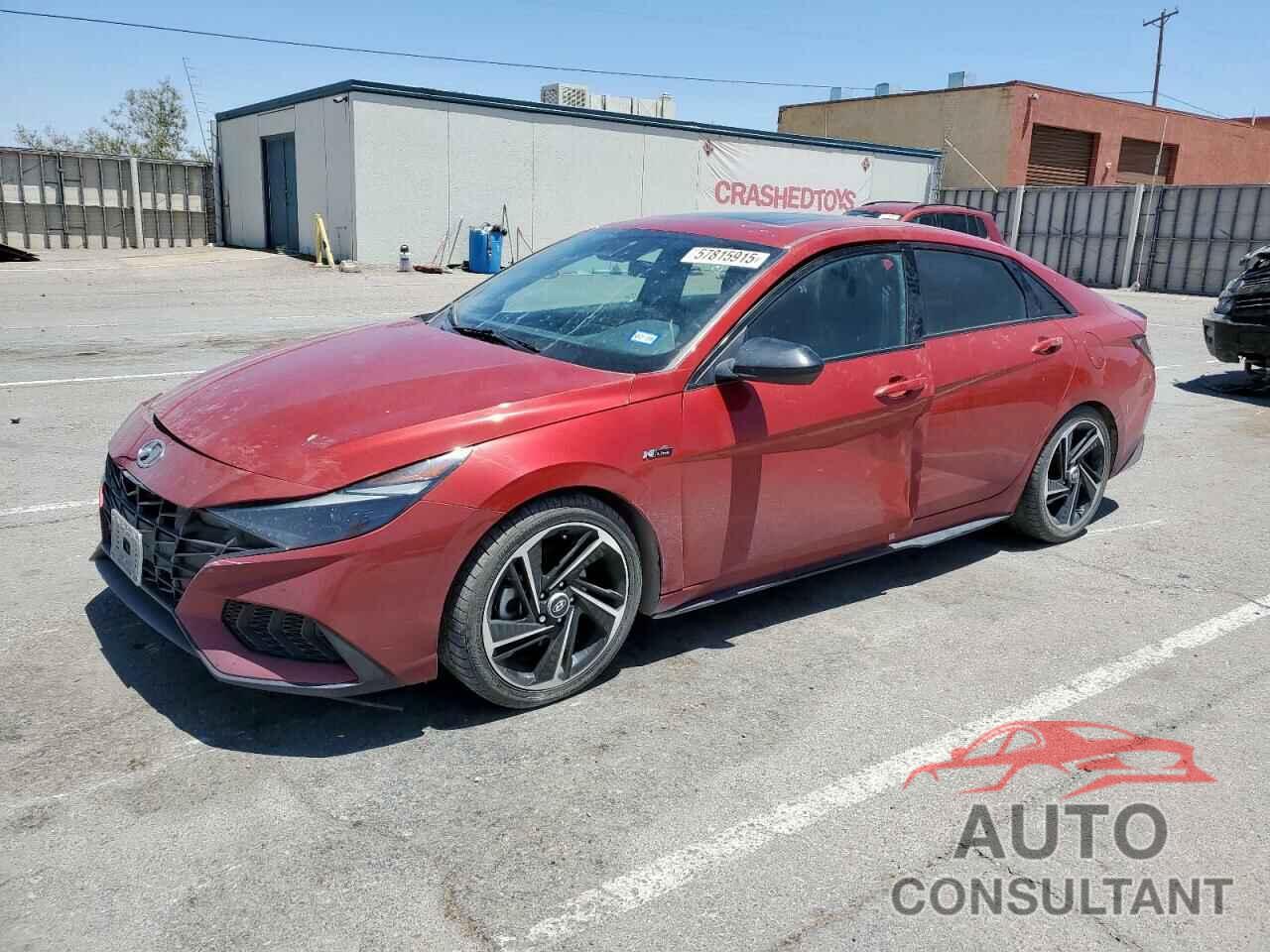 HYUNDAI ELANTRA 2022 - KMHLR4AFXNU309581