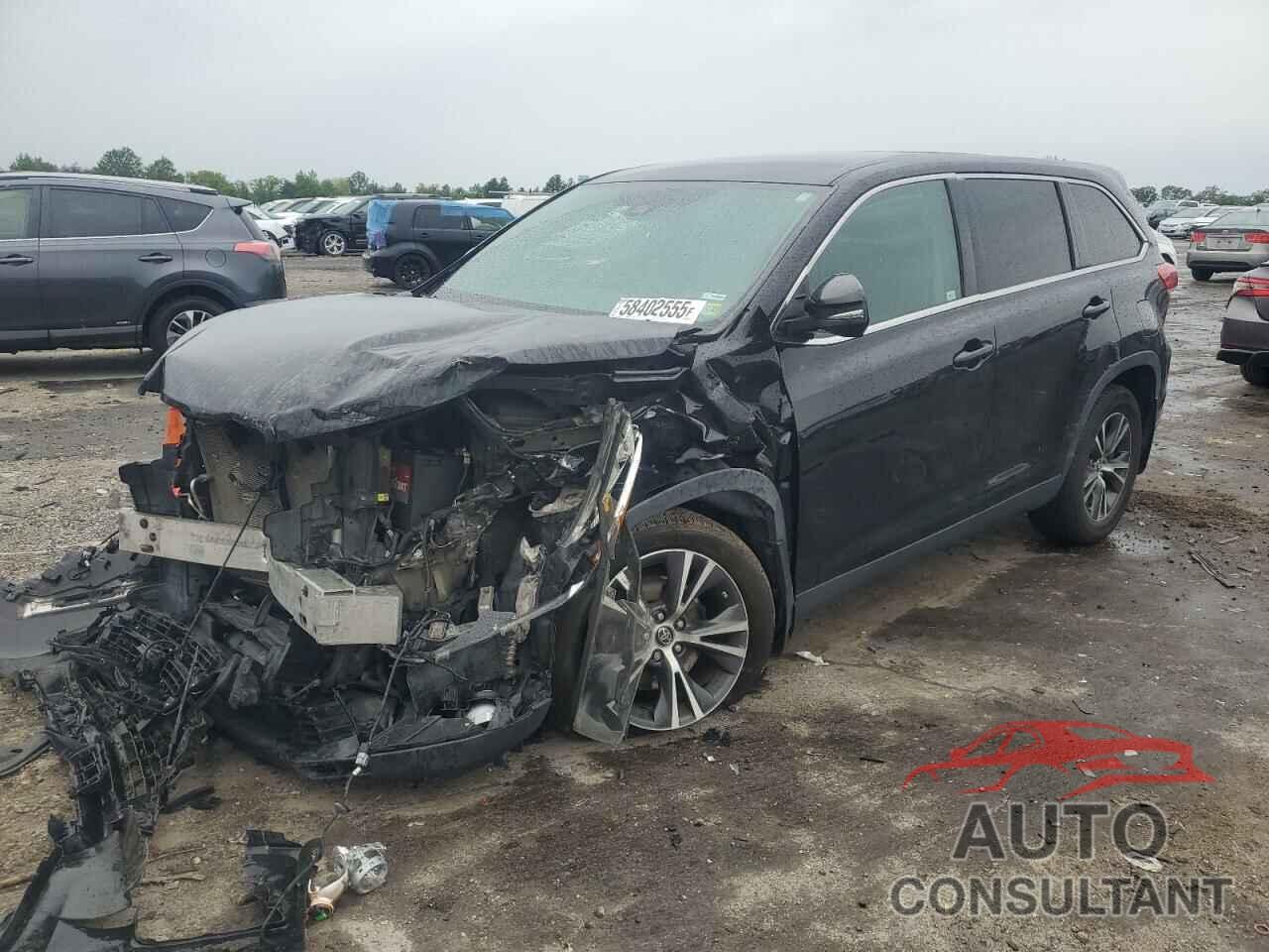 TOYOTA HIGHLANDER 2019 - 5TDBZRFH4KS701267