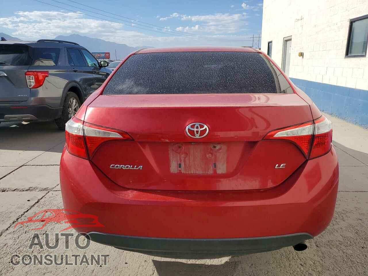 TOYOTA COROLLA 2014 - 2T1BURHE8EC016476