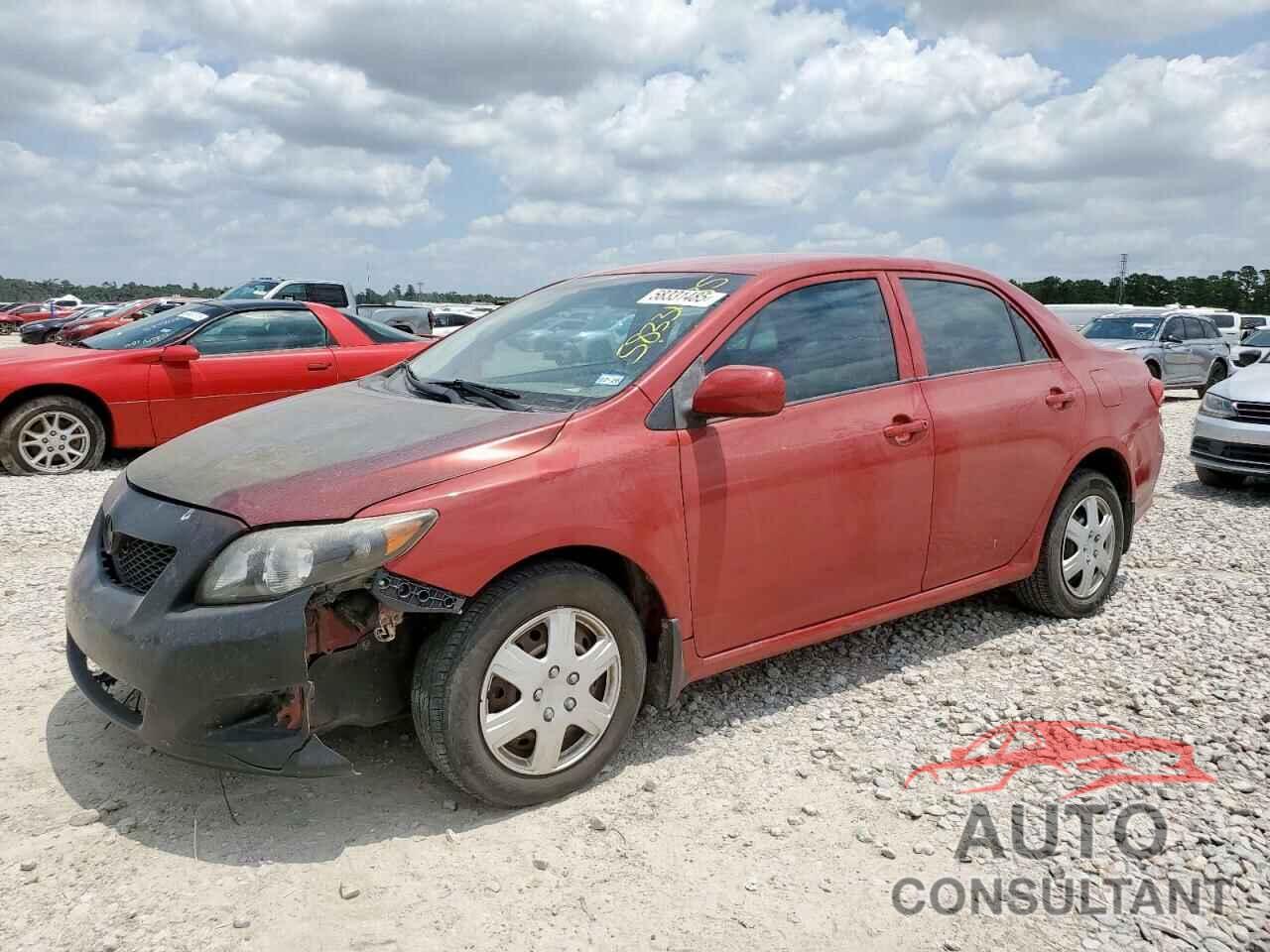 TOYOTA COROLLA 2009 - JTDBL40E099039702