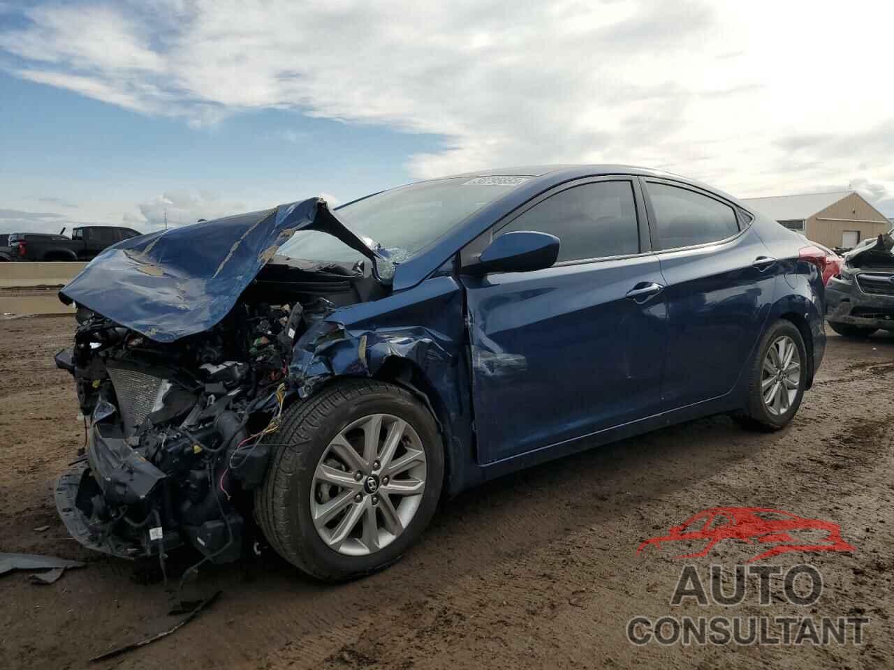 HYUNDAI ELANTRA 2016 - KMHDH4AE9GU542448