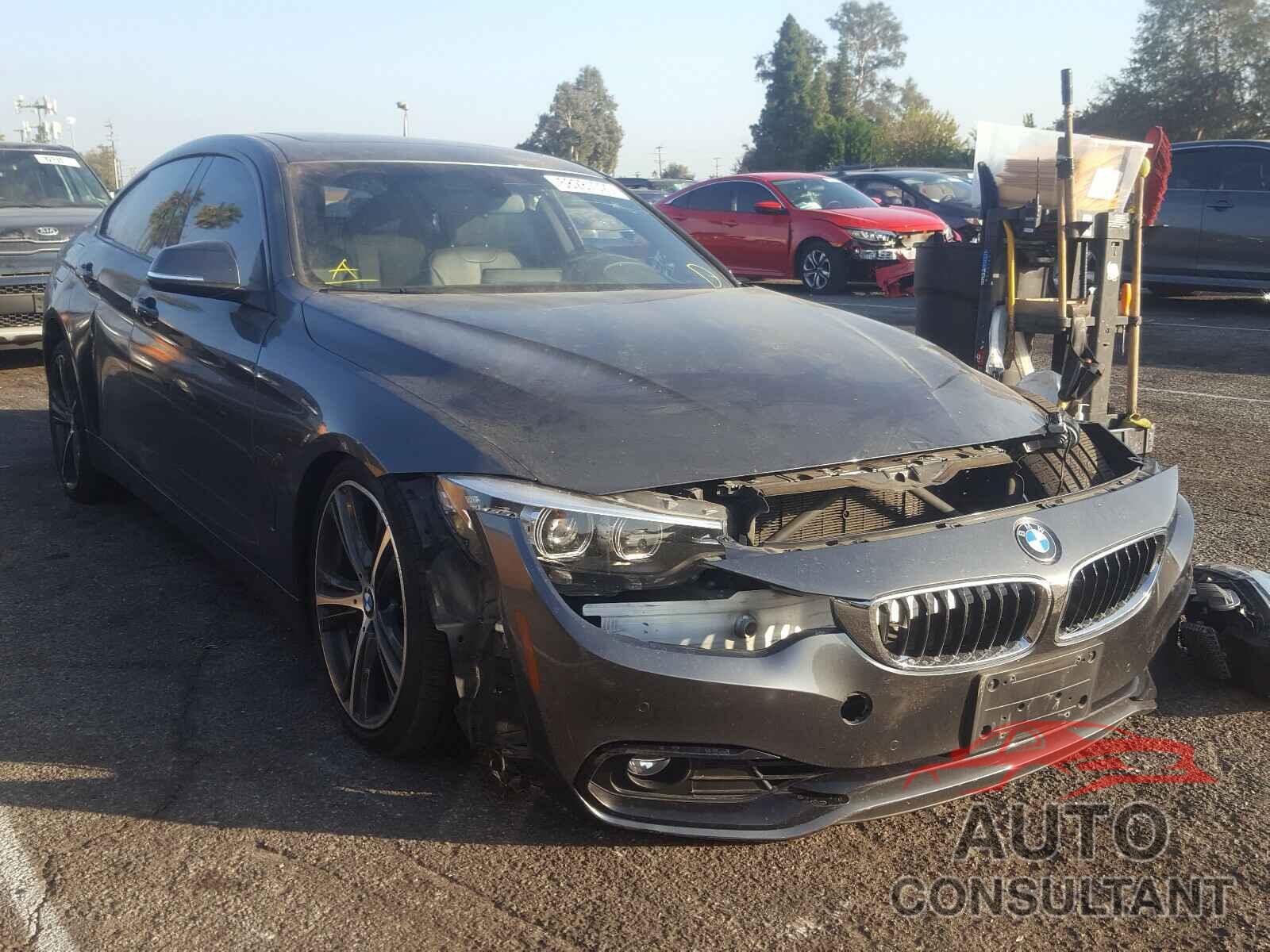 BMW 4 SERIES 2018 - WBA4J1C56JBM11563