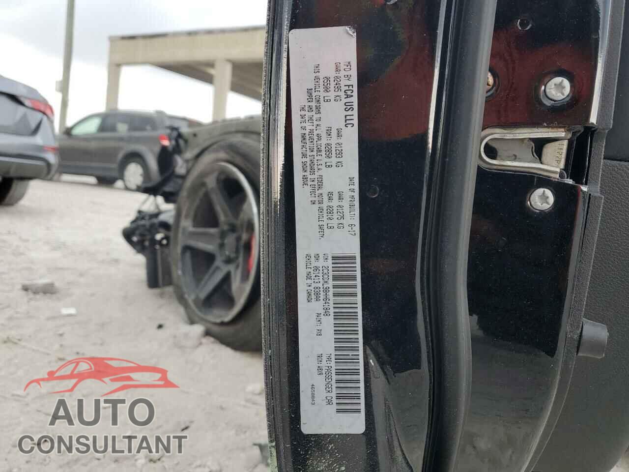 DODGE CHARGER 2017 - 2C3CDXL98HH641848