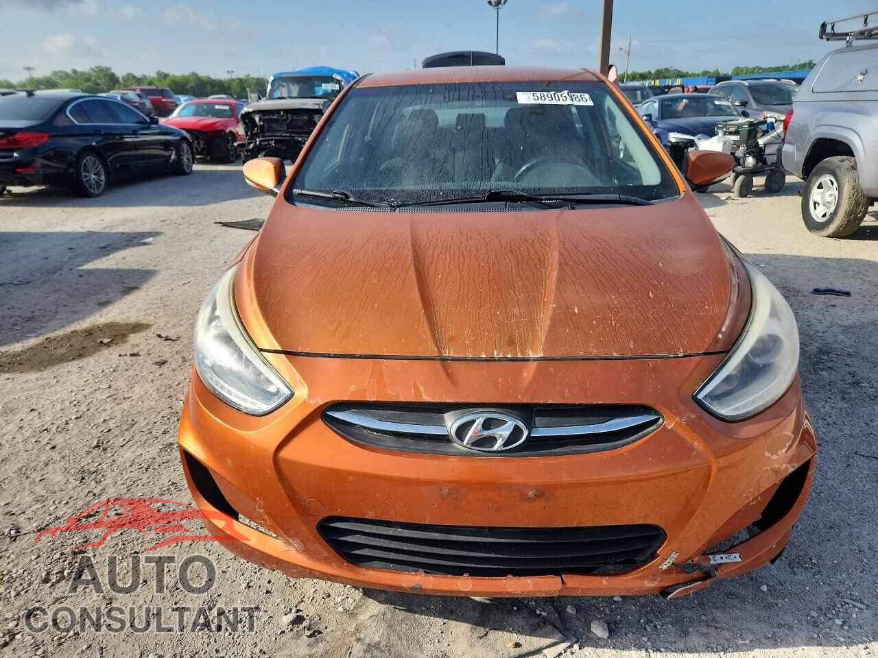 HYUNDAI ACCENT 2015 - KMHCU5AE3FU200862