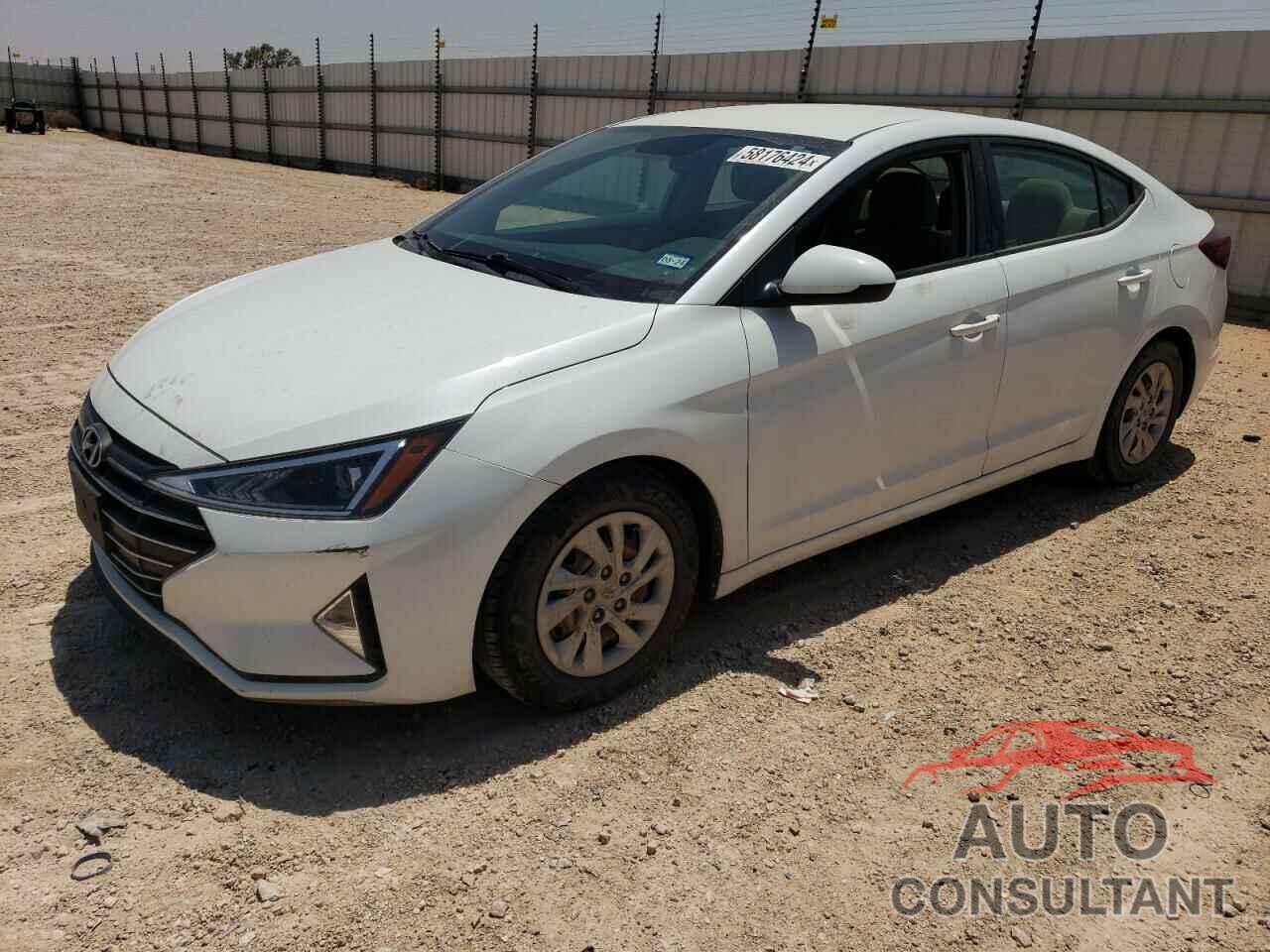 HYUNDAI ELANTRA 2019 - 5NPD74LF0KH417127